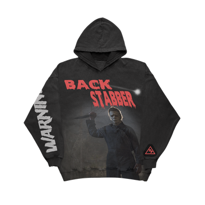 Back Stabber Hoodie Graphic Streetwear Sweatshirt For Men And Women