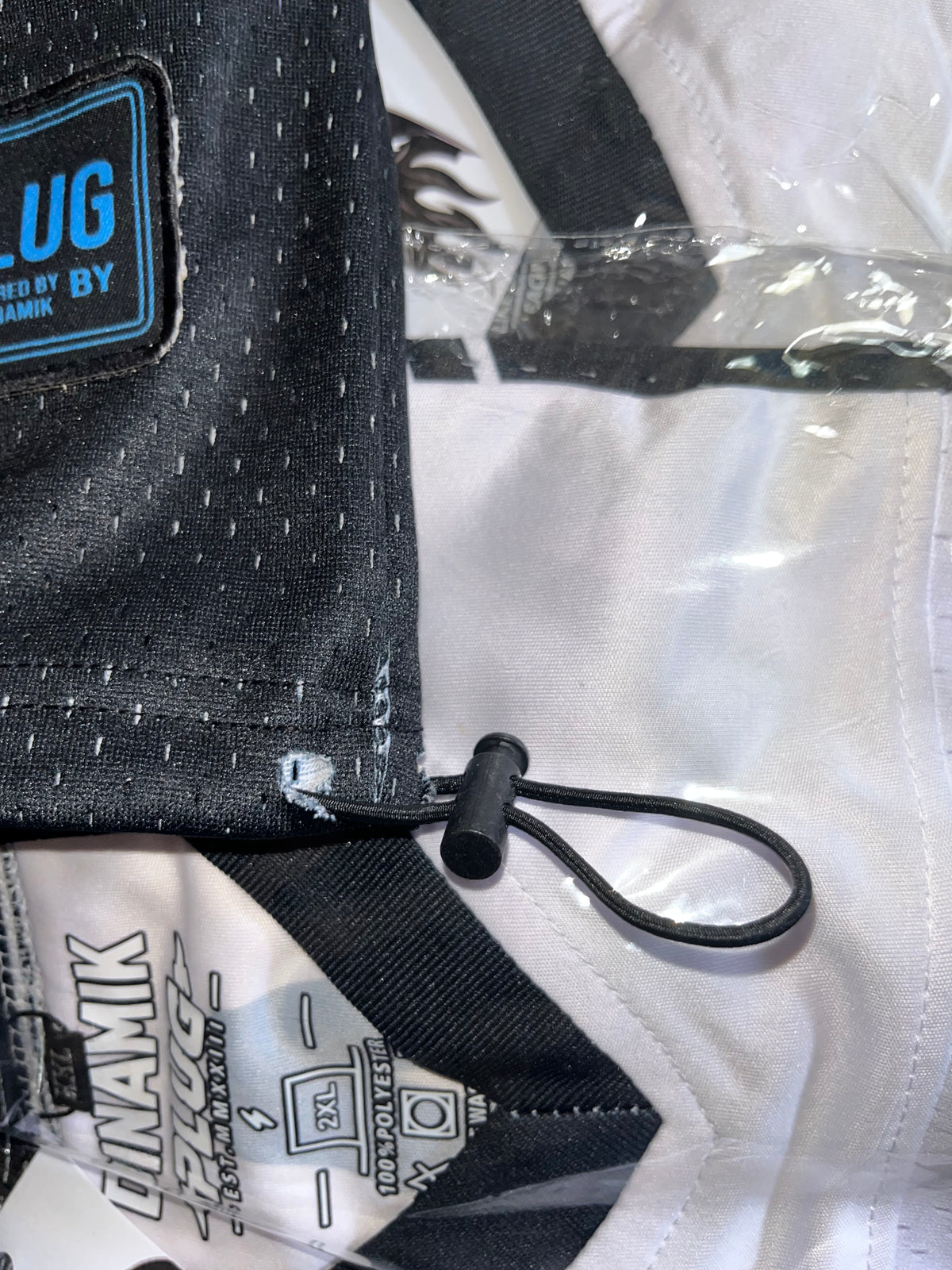 D FLAME - BLACK/BLUE JERSEY