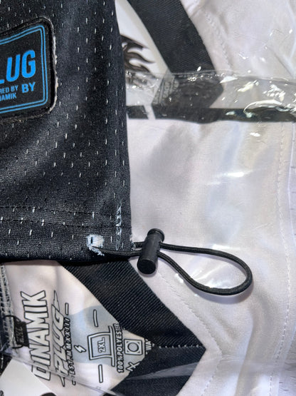 D FLAME - BLACK/BLUE JERSEY