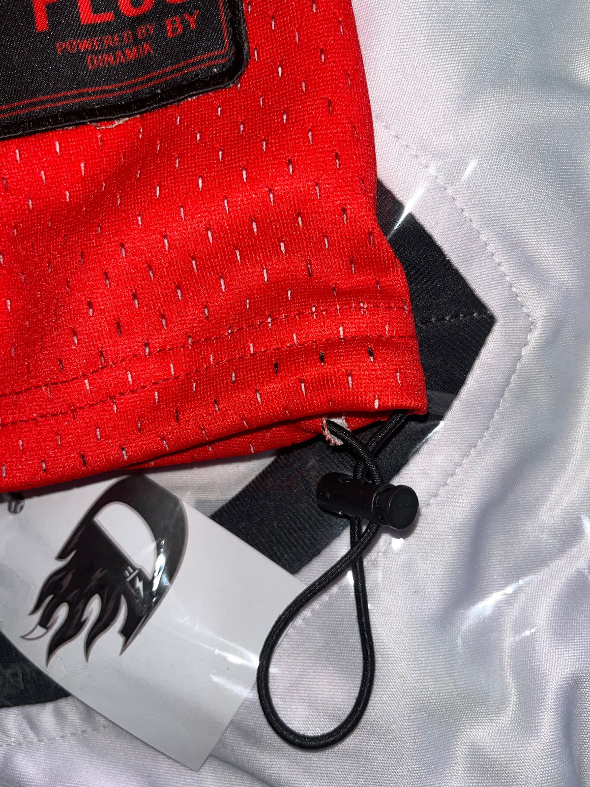 D FLAME - RED/BLACK JERSEY