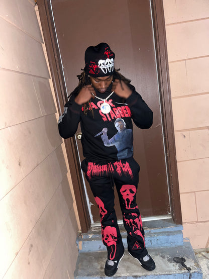 Back Stabber Hoodie Graphic Streetwear Sweatshirt For Men And Women