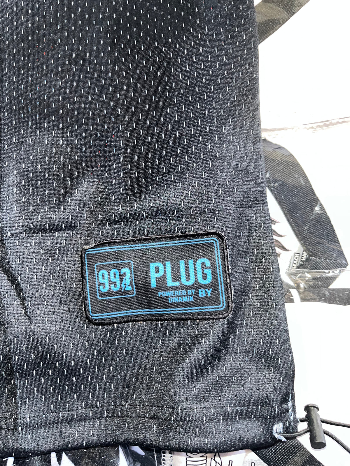 D FLAME - BLACK/BLUE JERSEY