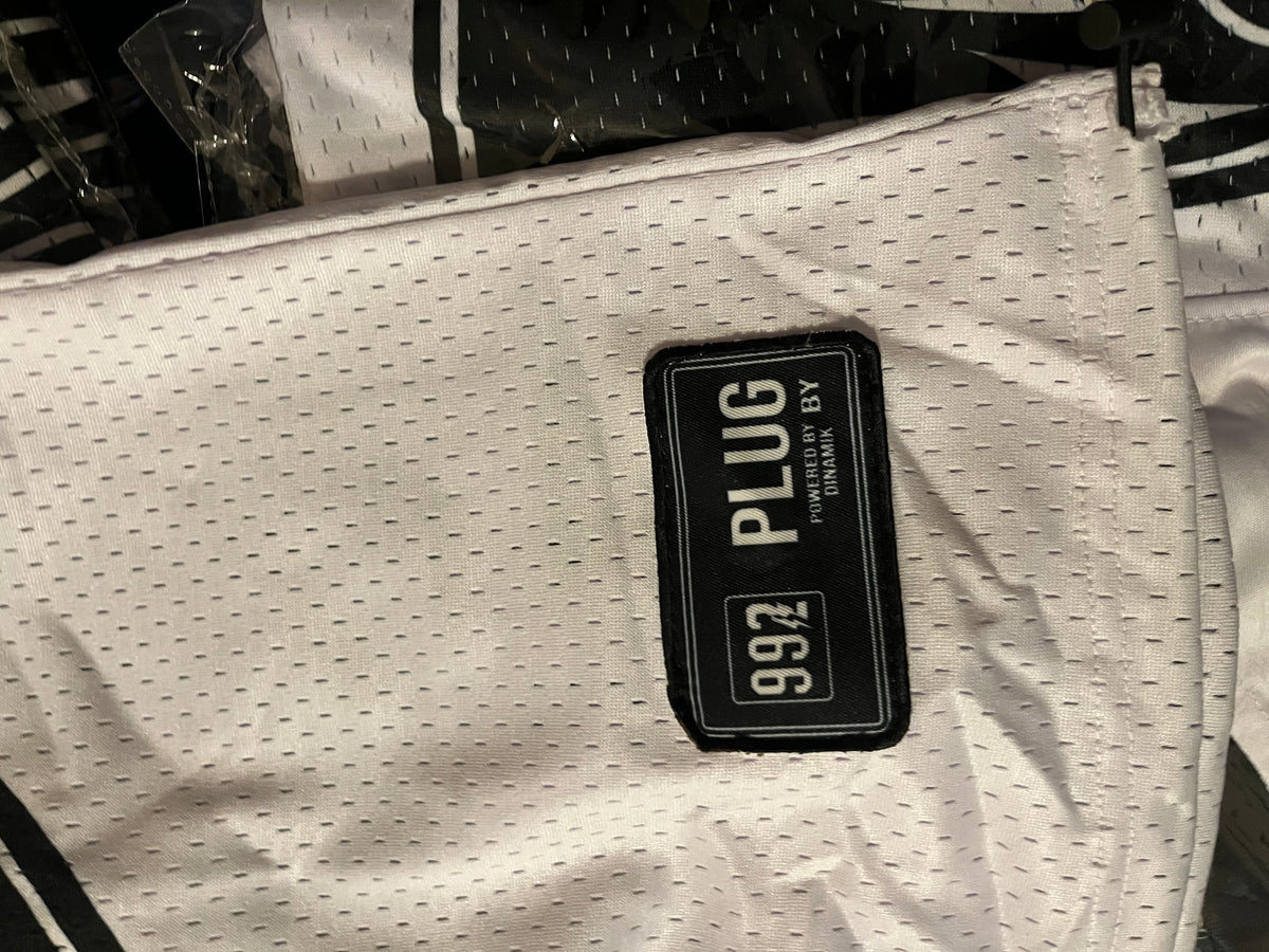 D FLAME - WHITE/BLACK JERSEY