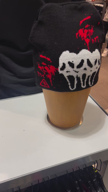 Dinamikplug Scary Sight Beanie One Size Fits All Halloween Edition